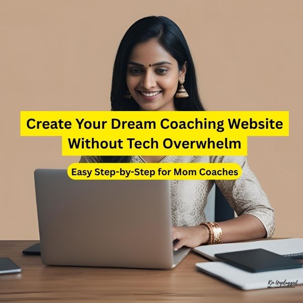 canva coaching website kit