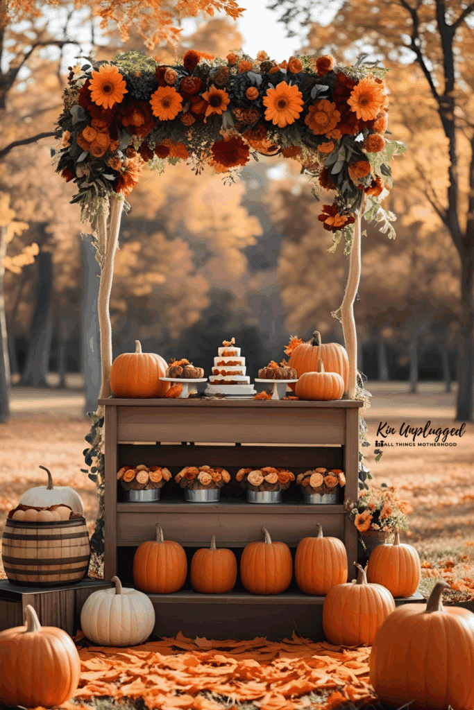 Fall baby shower themes for girl