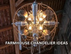 Farmhouse chandeliers for living rooms