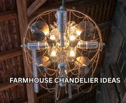 Farmhouse chandeliers for living rooms