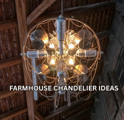 Farmhouse chandeliers for living rooms