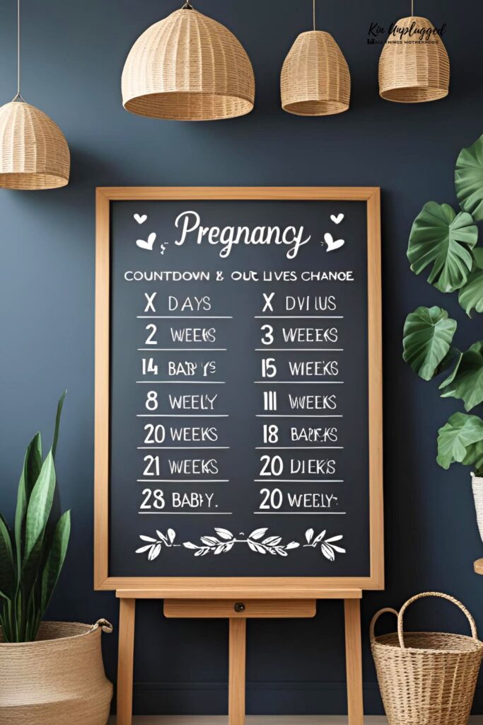Couple pregnancy announcement ideas to family