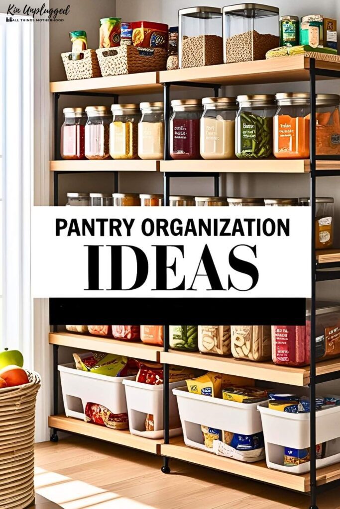 pantry organization shelves