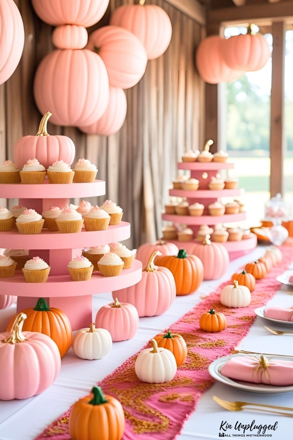 pink baby shower ideas