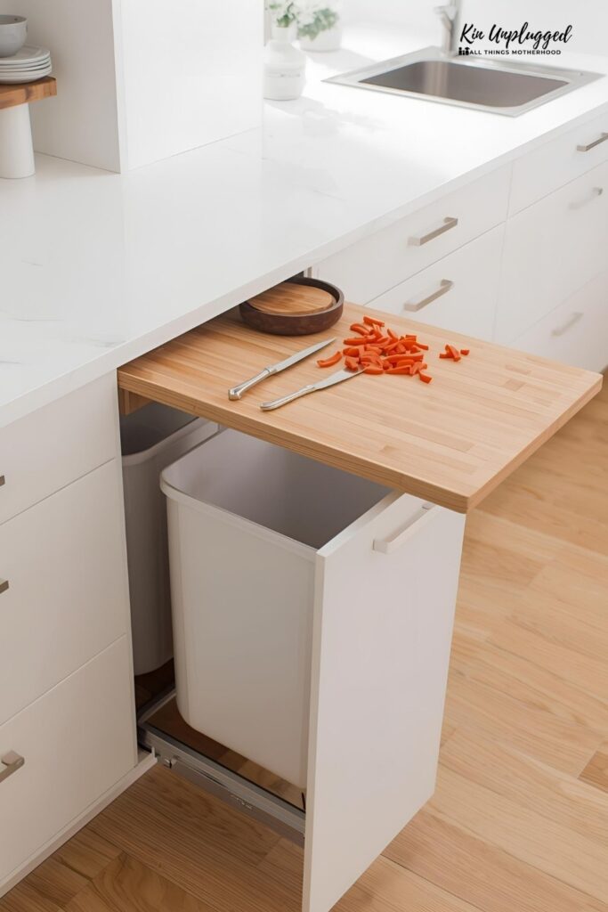 Hidden storage ideas for kitchen
