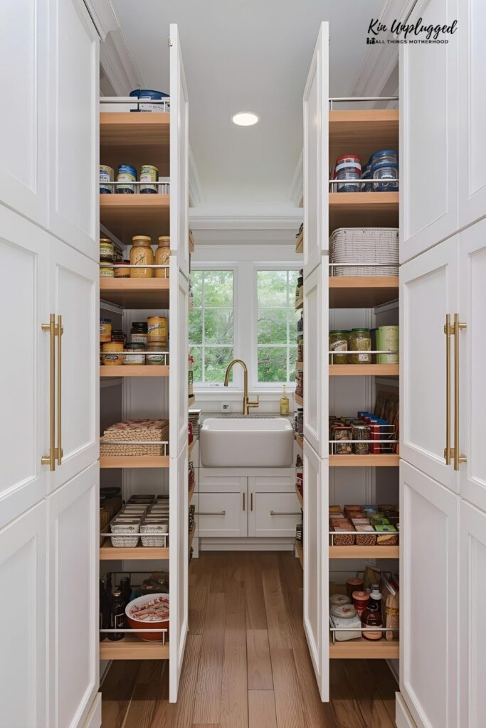 hidden storage in-wall