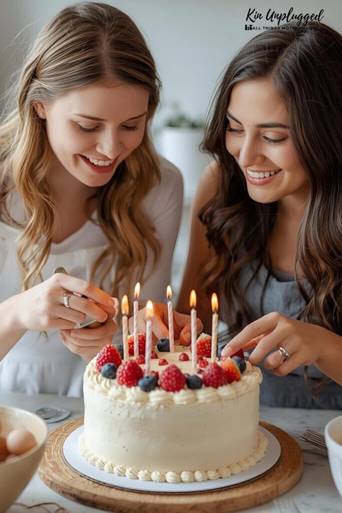 Unique birthday surprise for mother