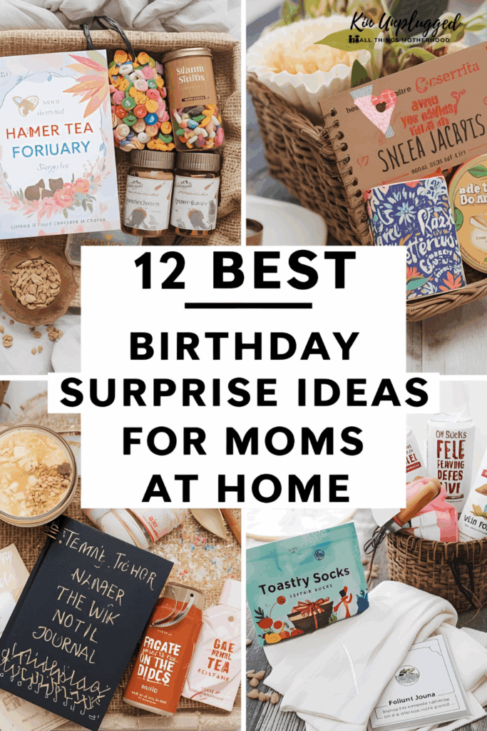 Surprise birthday ideas for mom at home from daughter