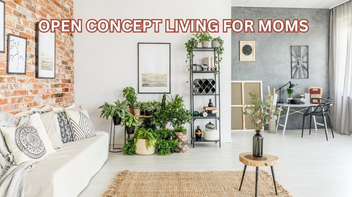 open concept living room