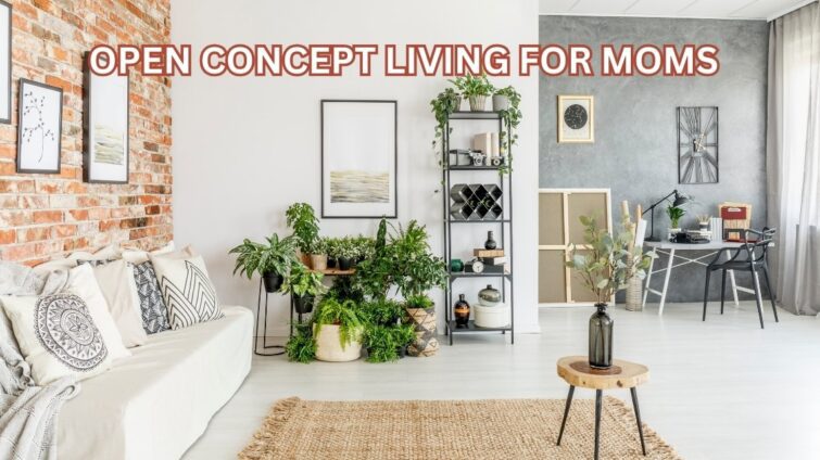 open concept living room