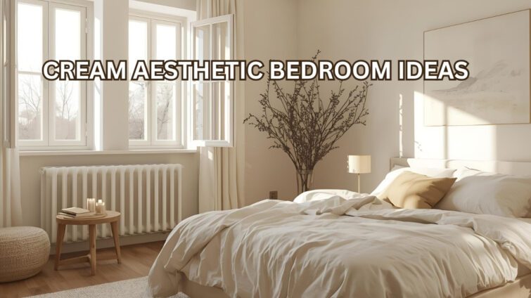 Cream aesthetic bedroom ideas
