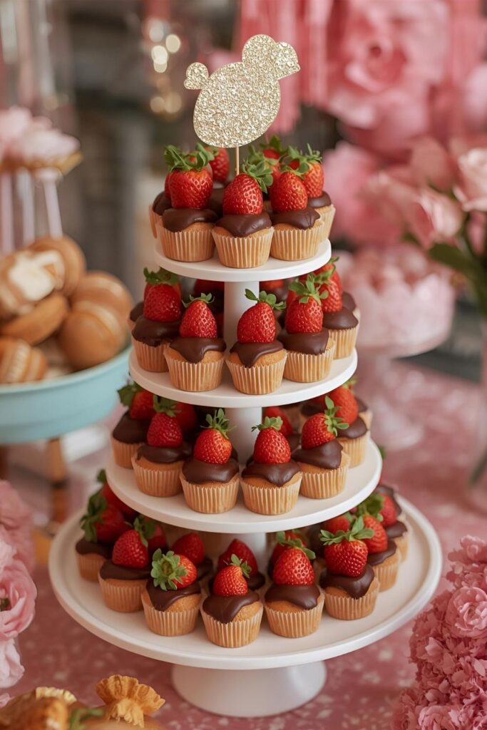 baby shower table centrepieces