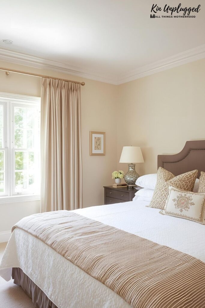 Cream aesthetic bedroom ideas
