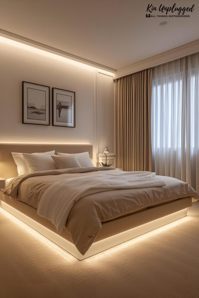 Cream aesthetic bedroom ideas