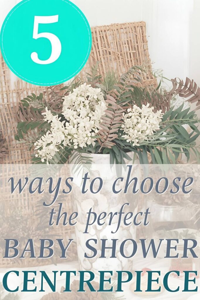baby shower centrepieces