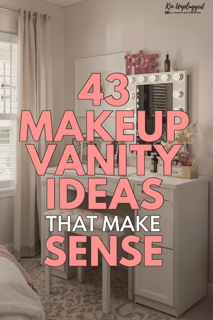 vanity sleek aesthetic corner