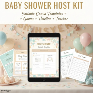 BABY SHOWER HOSTING PLANNER KIT