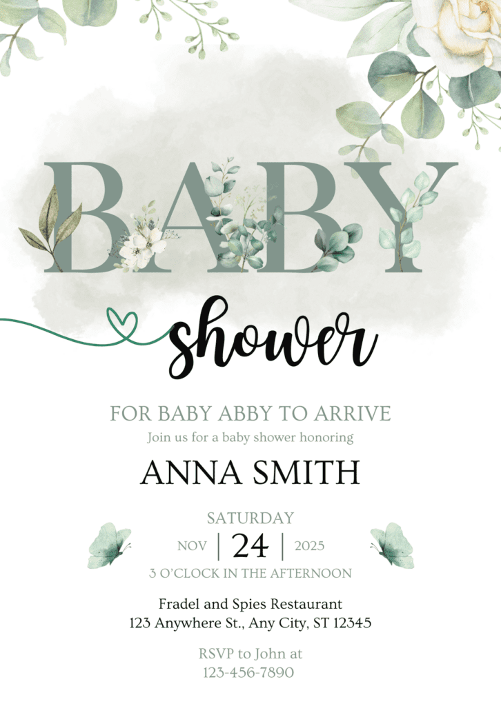 baby shower host kit