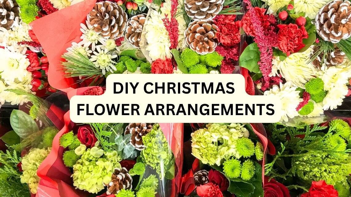 Flower Christmas Arrangements