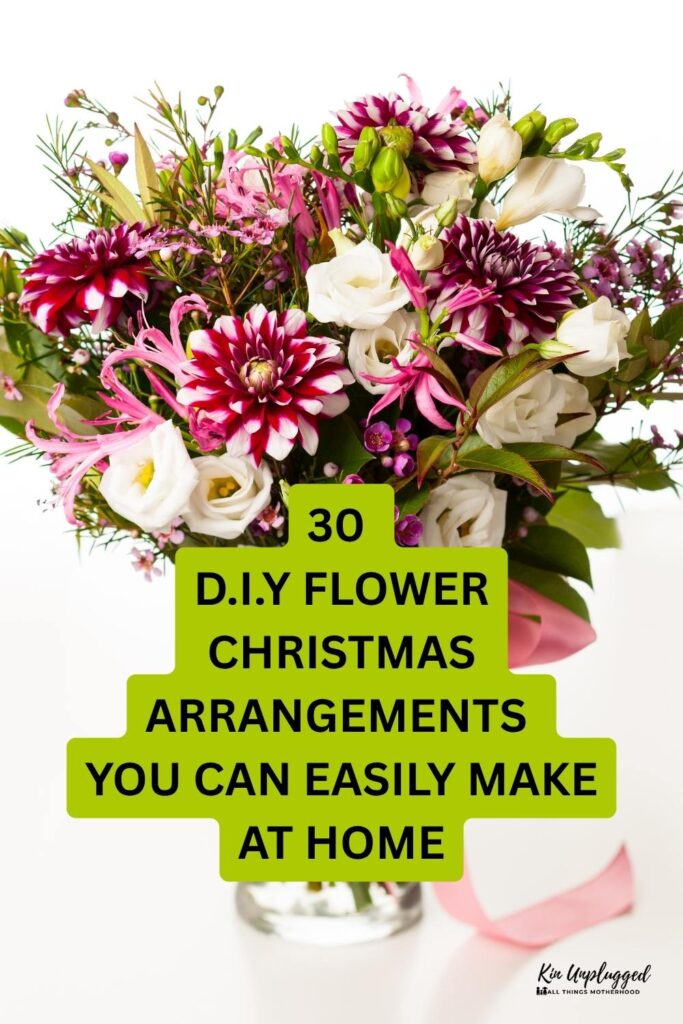 christmas flowers bouquet