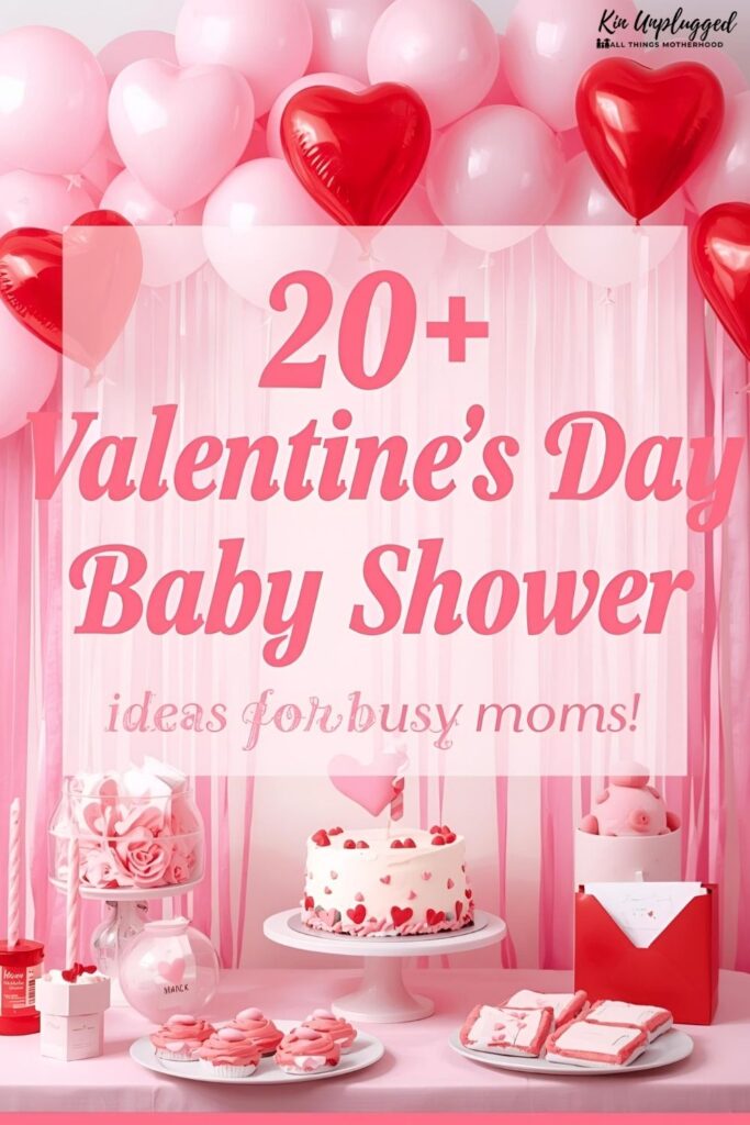 20+ valentines day baby shower ideas for busy mums