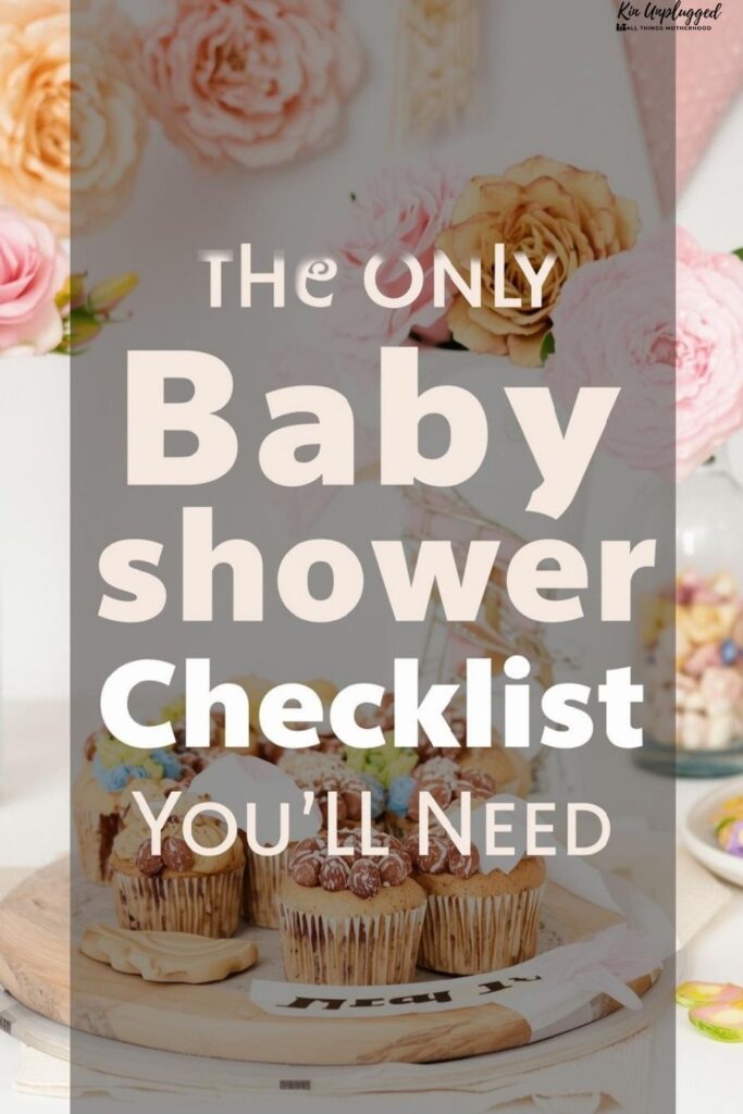 Baby shower host essentials checklist