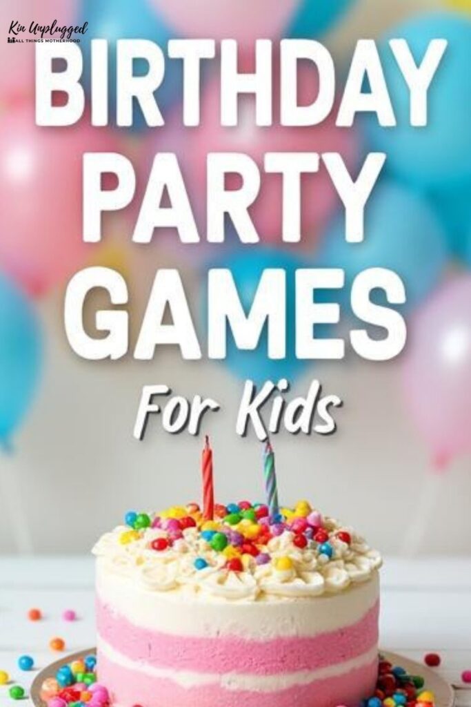 Birthday party games for kids (by age)