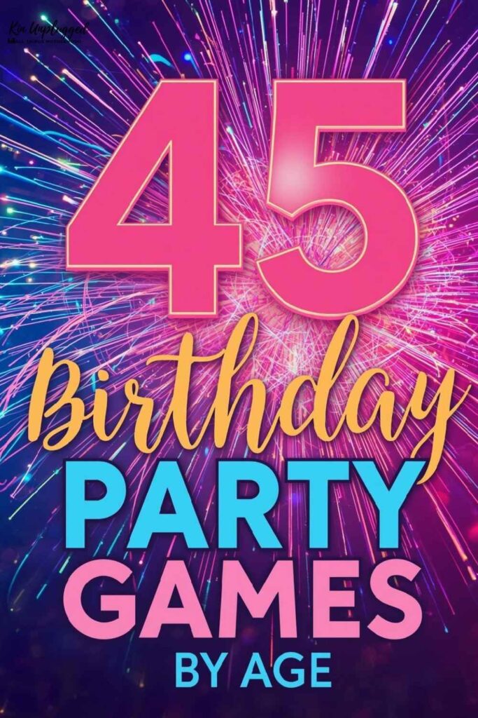 birthday party games for 5 year olds