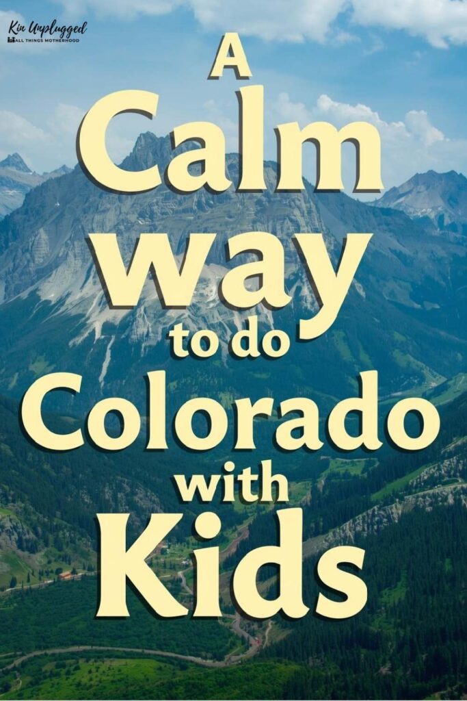 Family things to do in Colorado in summer