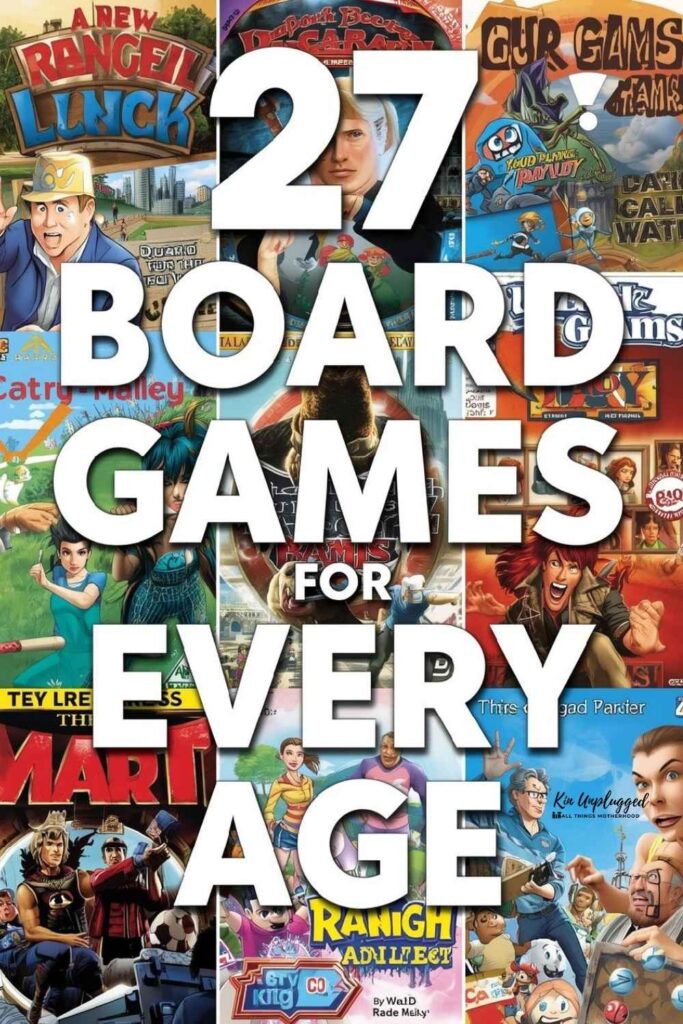 Board games for kids of every age