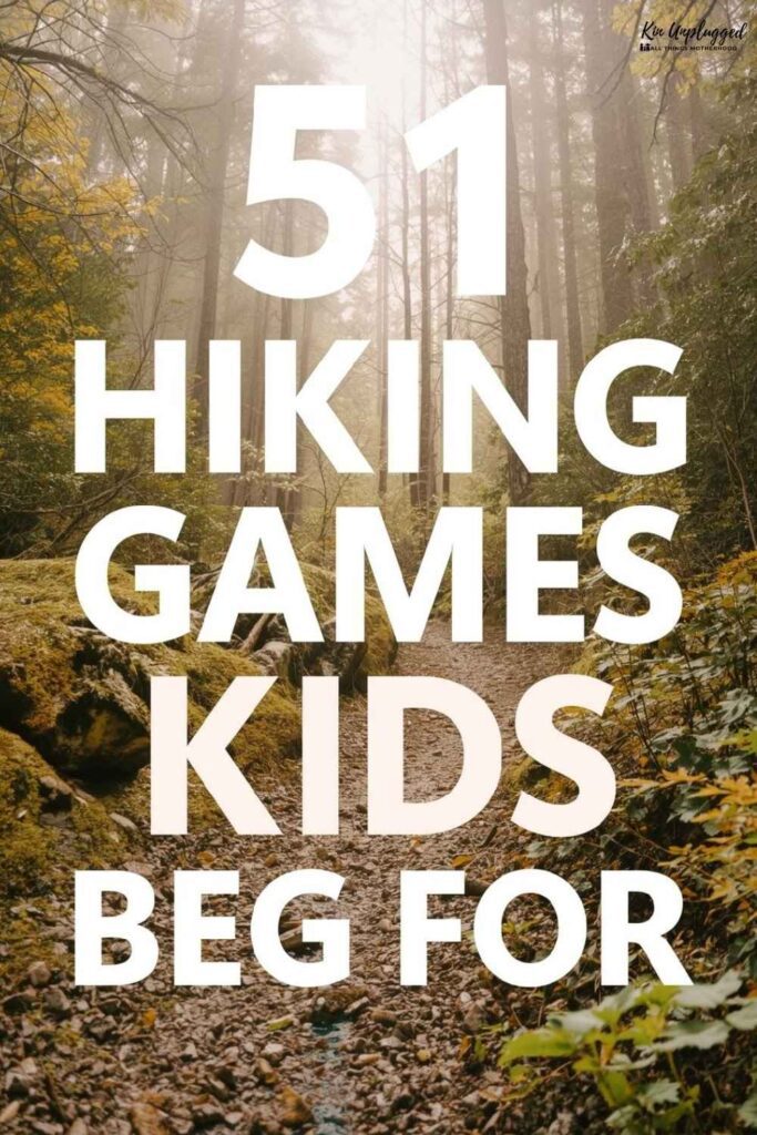 Hiking games for kids