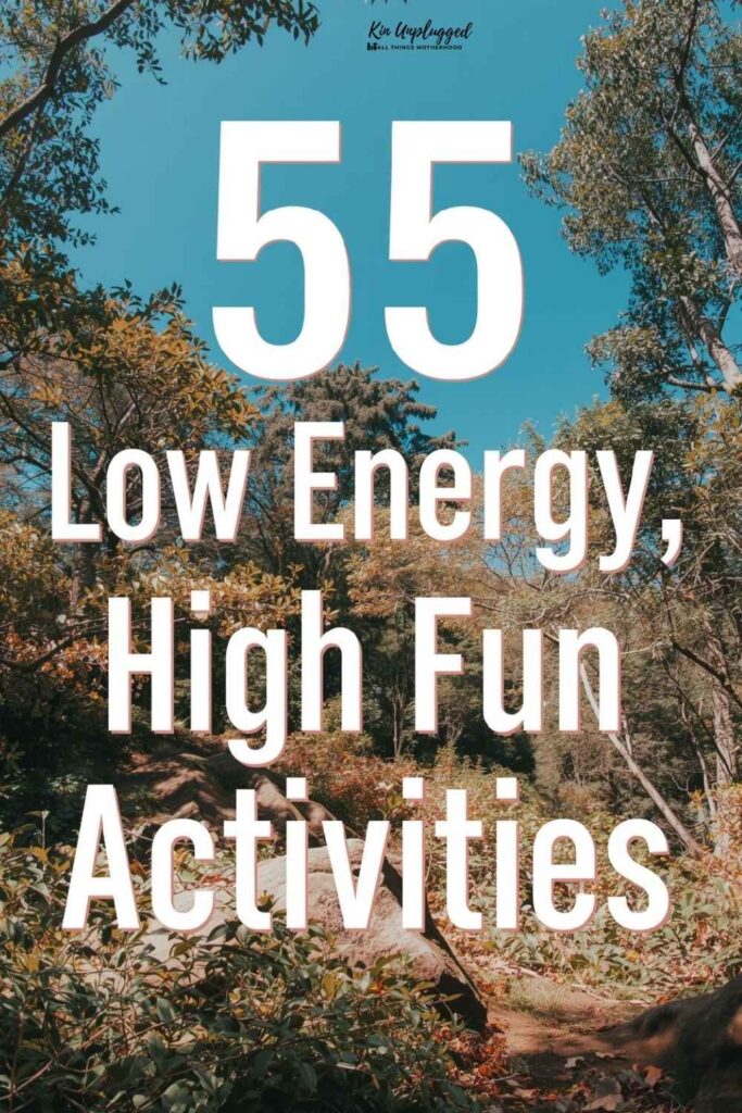 Free lazy parenting activity ideas