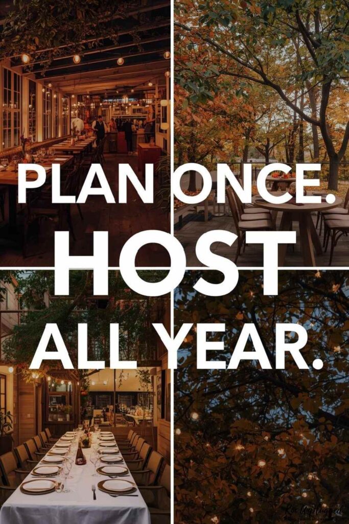 Family party hosting ideas for every month of the year