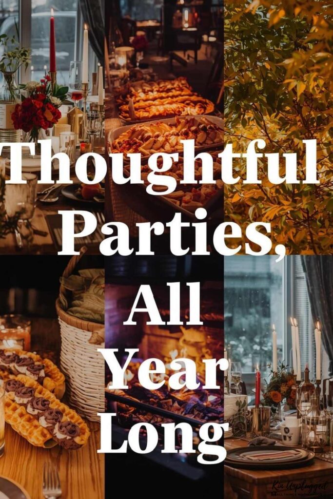 party hosting ideas for every month of the year