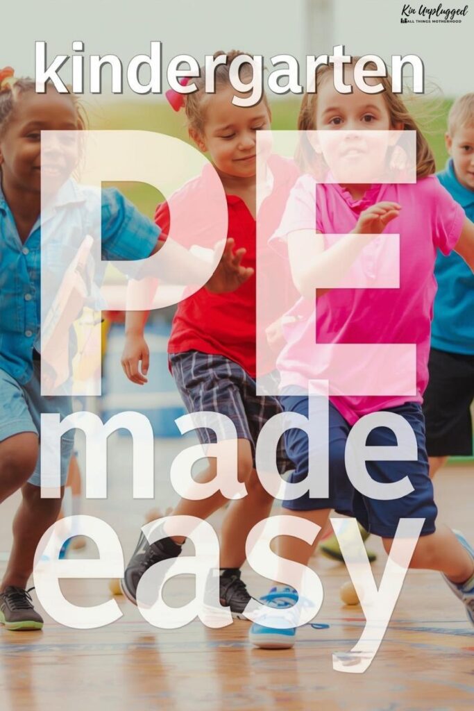 PE Games for Kindergarten
