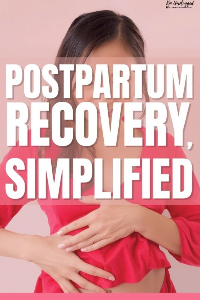 postpartum shopping list