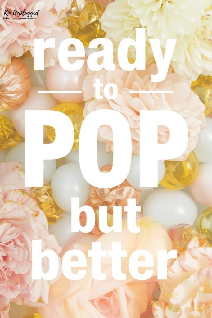 Ready to pop baby shower free printables