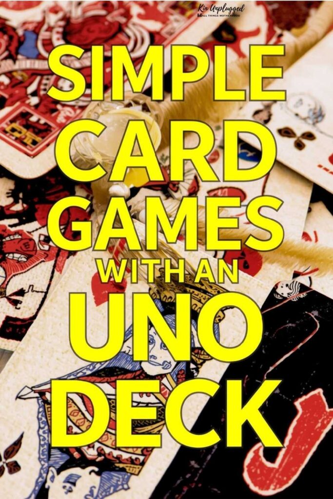 Games to play with UNO cards for adults