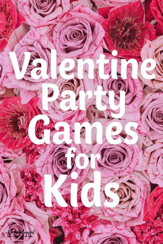 Valentine party games for kids