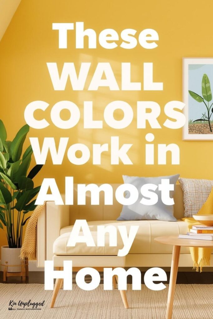 wall colour combination