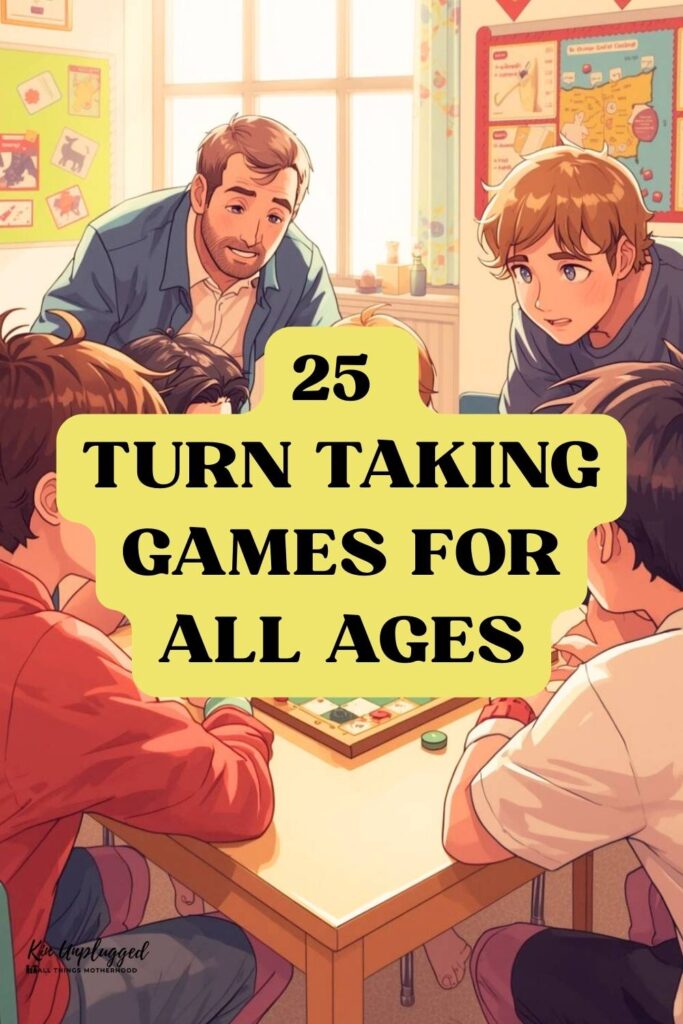 Turn taking games for 4 year olds