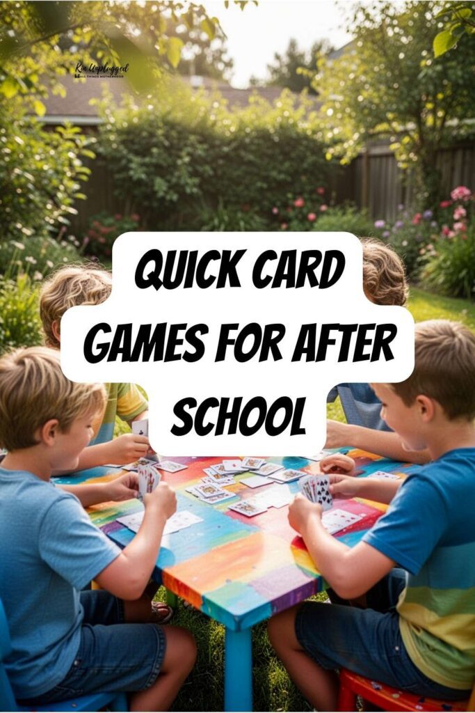 Easiest card games to learn for kids