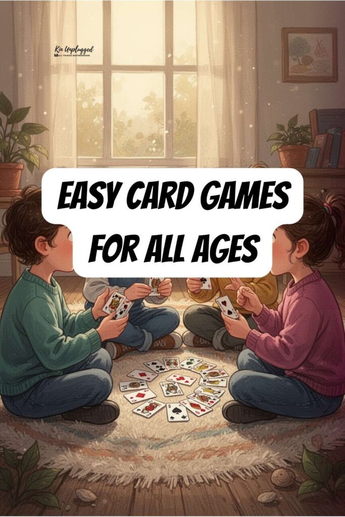 Easiest card games to learn for kids