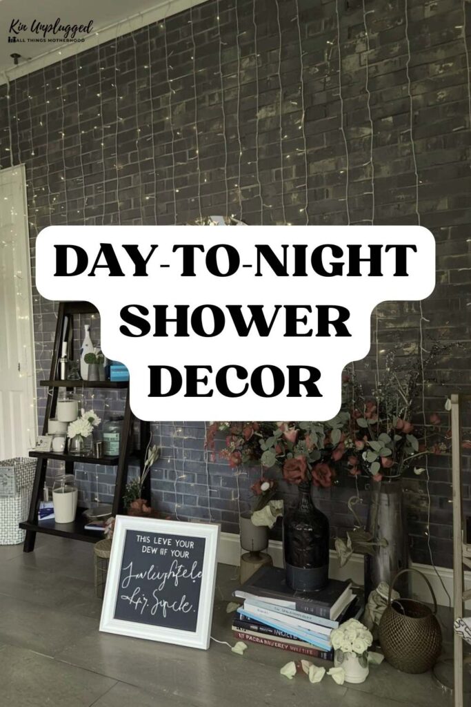 fairy lights baby shower ideas