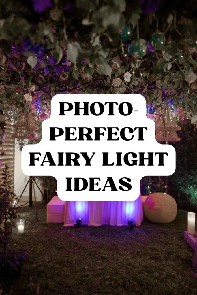 fairy lights baby shower ideas