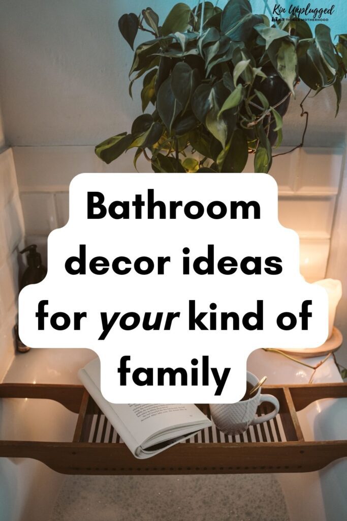 Bathroom decor ideas for different family styles