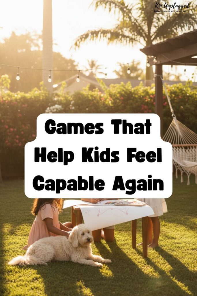 Games for kids who get frustrated easily