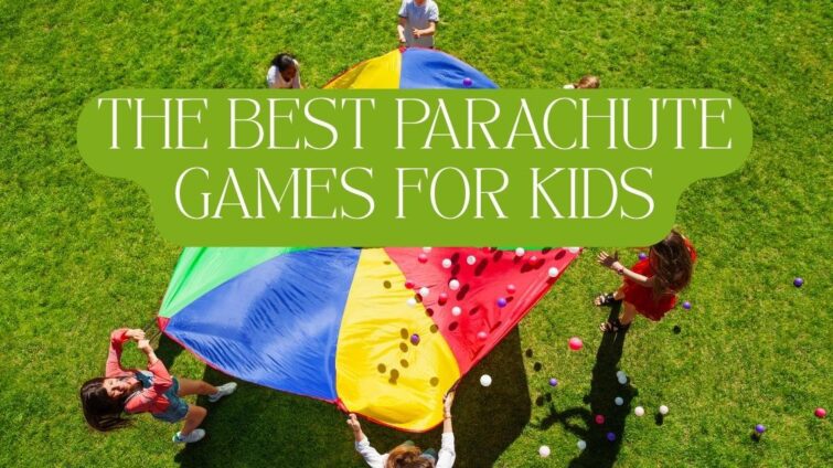 parachute games for kids party