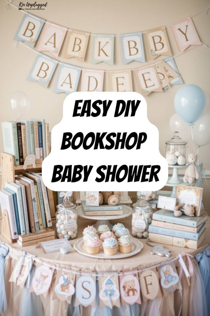 little bookshop baby shower