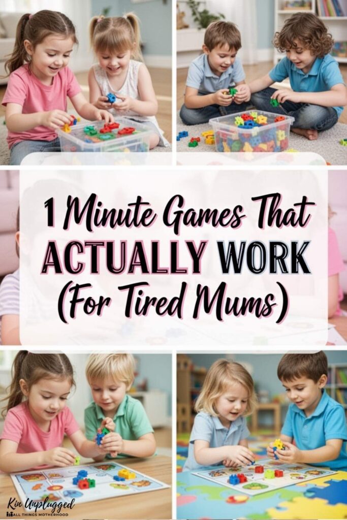 One minute games for kids